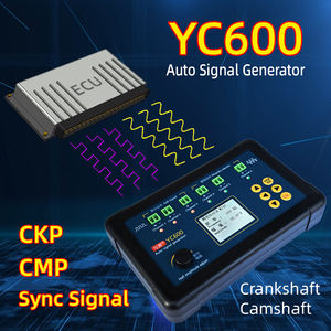 Gerador de Sinal Automotivo de Seis Canais YC600 Detector de Manutenção de Computador <span class=keywords><strong>ECU</strong></span> Simulador de <span class=keywords><strong>Sensor</strong></span> de Virabrequim e Comando - Product Image 3