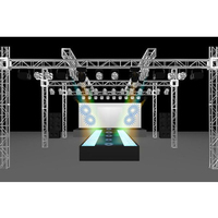 Marco de iluminación Line Array Speaker Truss Structure para eventos de conciertos Lift Stand Truss Display Stage Truss
