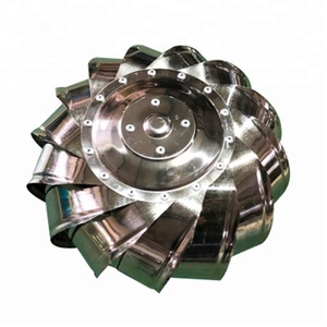 Ventiladores de escape de ventilación de techo autodirigidos de acero inoxidable 304 de eficiencia energética - Product Image 3