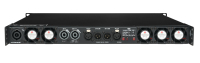 Amplificateur de puissance numérique professionnel QS2.45 1U 2 canaux 4500W Classe D avec PFC et large plage de tension, montable en rack pour systèmes Line Array de scène - Vente chaude