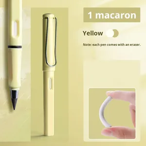 Crayon éternel multicolore, technologie sans besoin de taille, facile à utiliser, évite la rupture du cœur, corps en plastique, utilisation au bureau, à l'école, école primaire - Product Image 5