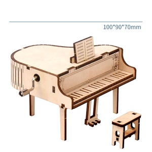 Mới Đến Tự Làm Âm Nhạc Hộp Bằng Gỗ Mô Hình Câu Đố Âm Nhạc Hộp Trẻ Em Món Quà Sinh Nhật Tài Năng Phát Triển Đồ Chơi - Product Image 5