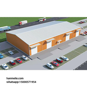 Nave Industrial de Acero para Exportación Transfronteriza, Almacén de Acero con Aislamiento contra Insectos y Humedad, Estructura de Acero - Product Image 4