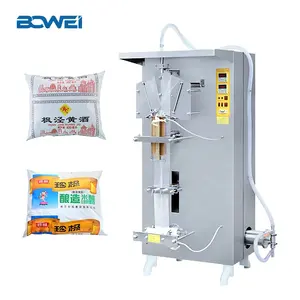 Bowei komple saf poşet kabuğu sızdırmazlık su konveyör ambalaj filmi işleme makinesi 500ml
