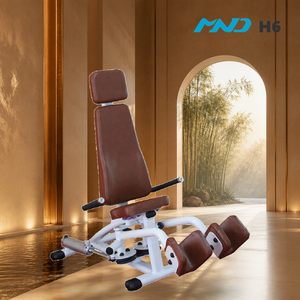 Banco de extensión/curl de piernas MND H5 rentable para gimnasios, equipo de fitness con resistencia hidráulica para la compra en cadena de gimnasios - Product Image 1