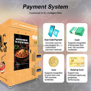 Thông Minh Hot Thực Phẩm Máy Bán Hàng Tự Động Phổ Biến Ramen Mì Ăn Liền Máy Bán Hàng Tự Động Để Bán Với Nước Nóng Pha Chế Trong Pháp - Product Image 3