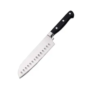 FINDKING-cuchillo Santoku de Chef, rebanador de acero inoxidable, Cabeza de Acero individual, ABS, japonés, 7 pulgadas, cuchillo de cocina