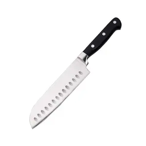 Vindking Japanse Stijl Abs Enkele Stalen Kop 7 Inch Chef Santoku Mes Rvs Snijmachine Vlees Chopper Keukenmes