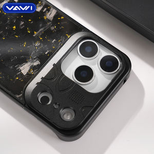 Custodia Aromaterapica VAWI V-A03 in Lega <span class=keywords><strong>di</strong></span> Alluminio Satinato per iPhone 17 Pro Max, Cover Metallica per iPhone 13~17 - Product Image 5