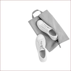 Sac de rangement pliable, imperméable et écologique pour chaussures, anti-poussière, en tissu Oxford, léger, durable, pour voyage et couture - Product Image 2
