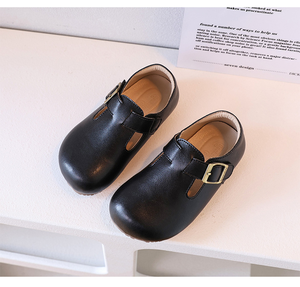 Children's Birken New Garden Trend Leather Shoes Unisex Dress Flat Bottom <b>Clogs</b> Soft Single Casual Children <b>Clogs</b> Shoes - Product Image 4