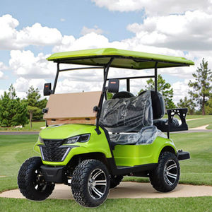 Voitures de golf électriques 3-4 places écologiques à livraison rapide, certifiées DOT/EEC pour les clubs de golf et les centres de villégiature sur routes non publiques - Product Image 1