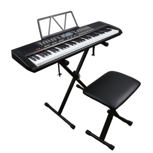 Dịch vụ OEM và ODM đàn piano điện chuyên nghiệp 61 phím di động của nhà máy, màn hình LCD, chất liệu nhựa bán chạy - Product Image 4