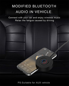 Récepteur émetteur <span class=keywords><strong>Bluetooth</strong></span> 5.0 2 en 1 RCA 3.5mm AUX <span class=keywords><strong>Jack</strong></span> stéréo musique Audio adaptateur sans fil pour <span class=keywords><strong>voiture</strong></span> TV PC haut-parleur casque - Product Image 2