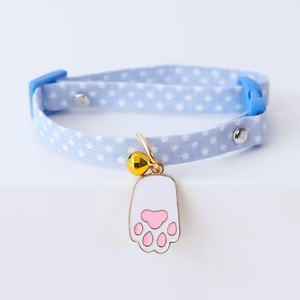 Leuke <span class=keywords><strong>cartoon</strong></span> bedrukte polyester veiligheidsgesp halsband voor kittens en honden - Product Image 4