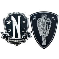 2026 Patchs brodés personnalisés drapeau du Mexique, logos brodés, badges en tissu