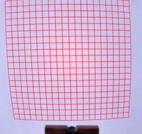 Module laser semi-conducteur à motif quadrillé rouge, taille personnalisée, conforme CE RoHS, haute visibilité, pour alignement de projecteur couleur - Nouveau modèle ZhongHe