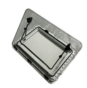Puits de lumière double couche en verre acrylique <span class=keywords><strong>pour</strong></span> VR avec fonction d'ouverture de lumière LED <span class=keywords><strong>pour</strong></span> caravanes camping-cars fenêtres de toit - Product Image 1