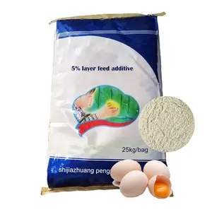 Premix Feed 5% Pollo Feed Premix Aditivos para piensos para capa Gallina Vitamina Booster Polvo Prolongar el tiempo de producción de huevos