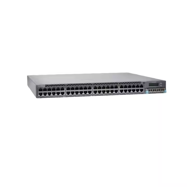 Original Juniper Switch EX4400-48T EX4400 Series 48 Ports 10/100/1000 BASE-T+550W AC PS Ethernet Network Switch