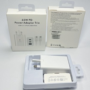 Cargador de Pared Rápido PD de 65W y 3 Puertos, Adaptador de Corriente USB C de Alta Calidad con Enchufe para Reino Unido, Estados Unidos y la UE, Uso Diario a Largo Plazo para Samsung Galaxy S22-S26 - Product Image 6