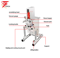 5L 10L 20L Mini crème cosmétique pour la peau sous vide laboratoire émulsifiant mélangeur laboratoire homogénéisateur Machine