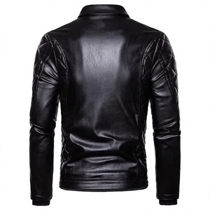 QFZ3123 Men's Safari <b>Jacket</b> Canvas Winter Zipper <b>Mandarin</b> <b>Collar</b> OEM Service - Product Image 2