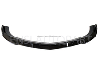 3PCS Brillant Noir Pare-chocs Avant Lèvre Menton Spoiler Splitter Lèvre Avant Pour Benz W204 2009-2014 C-CLASS