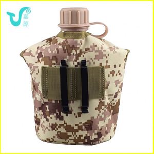 Botella de agua de muestra gratuita con taza y bolsa de tela de algodón, cantimplora para exteriores. - Product Image 6