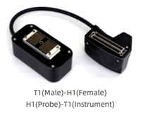 Adaptateurs de répartiteur à réseau phasé pour inspection NDT Doppler et câble d'extension pour connecteur Omniscan T1-P1