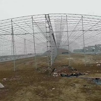 Serre d'extérieur Yanpeng GT BMLD en métal, grande, multi-travées, commerciale, en plastique, pour l'agriculture, facilement assemblable, vente en gros