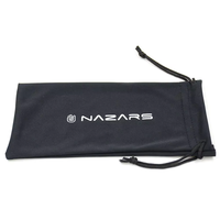 Eastsunshine Offre Spéciale OEM Logo personnalisable Pochette pour lunettes à cordon noir Pochette pour lunettes de soleil en microfibre de haute qualité