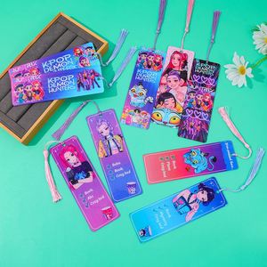 K POP Demon Hunters Girl Group Tiger Acrylic Bookmark Creative Decoration