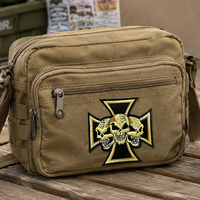 Patch brodé personnalisé punk tête de mort et croix, thermocollant, badge squelette gothique pour la décoration de vestes, chapeaux, chaussures et sacs à dos