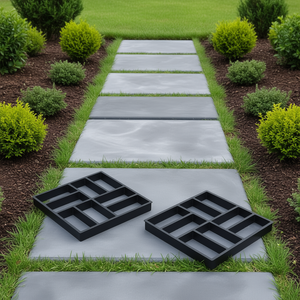 Moule en plastique pour pavés 15,7x15,7x1,6 pouces pour pavés durables Modèle D0100HH53N2 - Product Image 2