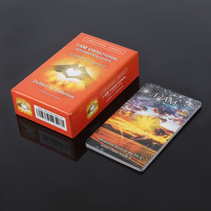 <span class=keywords><strong>Tarot</strong></span> personalizado a prueba de agua, papel de cobre de 300-400 gramos, se puede personalizar con estampado en caliente y proceso UV - Product Image 1