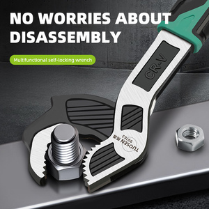 Wholesale Universal Self-Tightening Quick Screw <strong>Wrench</strong> <strong>Set</strong> Multi-Function Quick <strong>Tube</strong> Pliers Low Price Steel Material - Product Image 5