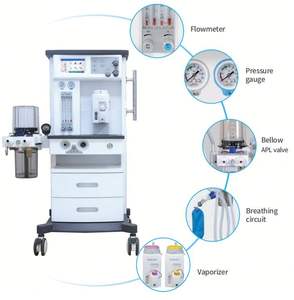 Medidor de Fluxo Veterinário KT-WE07 de Alta Precisão, Conheça Instantaneamente o Fluxo de Gás Fresco para Sua Máquina de Anestesia - Product Image 3
