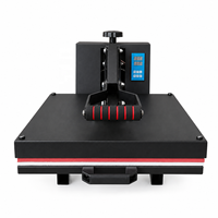 Presse à transfert thermique manuelle à plat 38*38 cm, 1800W, 110V/220V, pour sublimation DIY sur maillots, oreillers, coques de téléphone, t-shirts et tissus