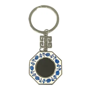 Promotional Custom Sublimation Key Chains Custom Made Casting Shape Deer Animal Metal Keychains for Promotional Gifts