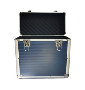 12 "LP Vinyl Record Storage Case Verrouillable Album En Aluminium Boîte De Transport Voyage Record <span class=keywords><strong>Valise</strong></span> pour Home Party Office Concert Hall - Product Image 2
