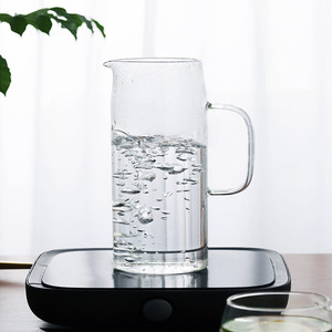 1.2L 1.5L nước lạnh Jug công suất lớn hộ gia đình nước lạnh Ấm đun nước trái cây nồi đặt thủy tinh borosilicate cao - Product Image 6