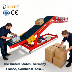 Rampa a Rulli Elettrica Intelligente Estensibile per Carico Container, Ponte Portatile per Assemblaggio Industriale - Product Image 2