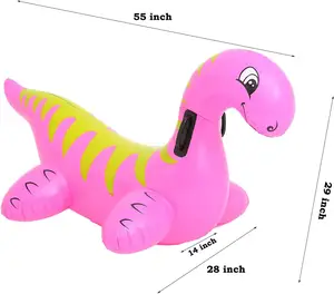 맞춤형 제조 업체 어린이 풍선 공룡 플로트 풀 장난감 풍선 물에 타고 떠 다니는