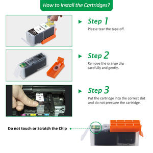 PGI <span class=keywords><strong>280</strong></span> CLI 281 XXL para Cartuchos de 27 ml Color/12.5 ml Negro Compatible con TS702 TS702a <span class=keywords><strong>PIXMA</strong></span> TR8620 TR8620a TR8520 TS6120 - Product Image 3