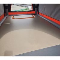 Tente de toit gonflable imperméable avec colonnes d'air Drop-stitch, tissu Oxford 300D et matelas pneumatique