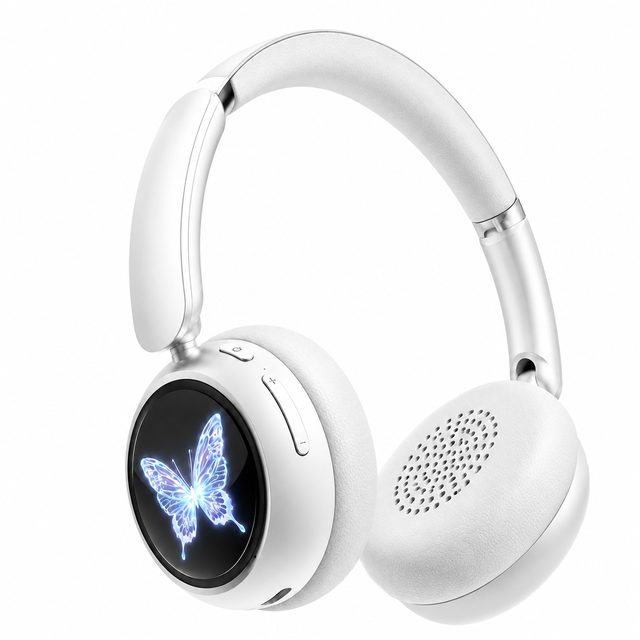 H3 Over-Ear Bluetooth Headphones with Hybrid ANC+ENC, 360° Spatial Audio, 40mm Driver, Bluetooth 6.0, 48H Playtime, Lightweight