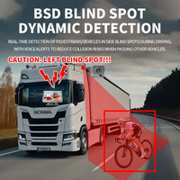 Caméra de recul pour camions, DVR de véhicule, 4 canaux, MDVR mobile, 4G, mini GPS, système de suivi de véhicule, voiture, camion, bus, surveillance à distance, MDVR