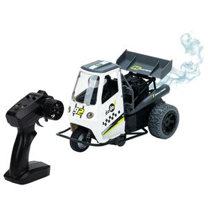 Tricycle RC moto <span class=keywords><strong>DoDo</strong></span> modèle avec son d'échappement simulé différentiel arrière pneus antidérapants 2.4G télécommande proportionnelle - Product Image 1