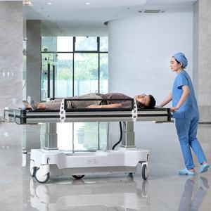 Alat Pengangkat Pasien Elektrik, Alat Penghantar Transfer Yang Aman dan Manusiawi dengan Konsol Terintegrasi untuk Memindahkan Pasien Ke Berbagai Tempat - Product Image 4